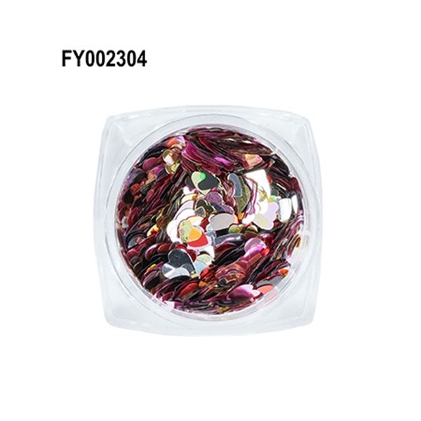 SONAIL ハートMIXホログラム メタルスパイシーレッド FY002304