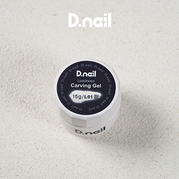 D.nail 極カービングジェル L01 ルミナスホワイト 15g