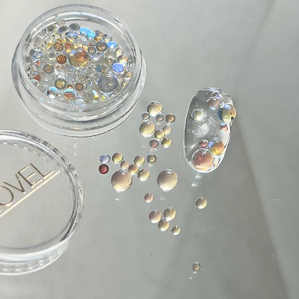 ネイル用品 nailstudyのNOVEL P974 Aurora dome mix ノヴェル オーロラドームミックス｜アングル3
