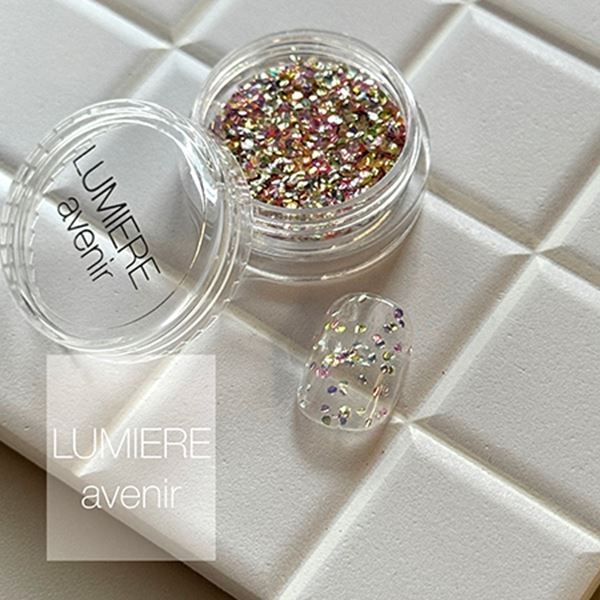 乐天商城 - LUMIERE avenir (ルミエールアヴェニール) キャンディバブルグリッター 01(カラーMIX1mm)