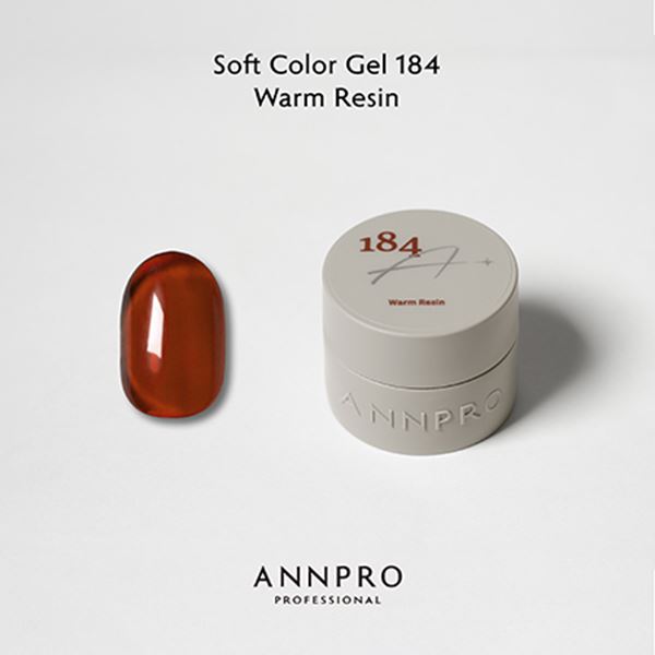 ANNPRO ソフトカラージェル 184 ウォームレジン 4g