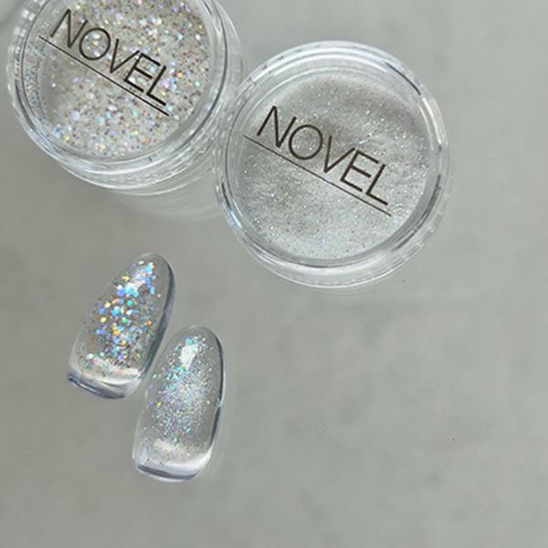 NOVEL G978 Aurora sugar glitter(0.1mm×0.2mm mix)