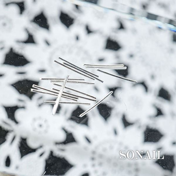 SONAIL スティックパーツ 10mm シルバー FY002251