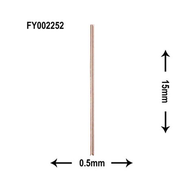 SONAIL スティックパーツ 15mm ピンクゴールド FY002252