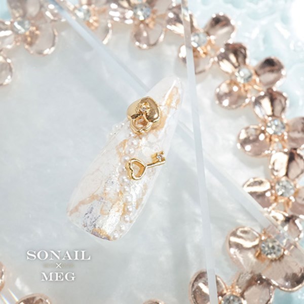 SONAIL×MEG ハートパドロック MEG000394