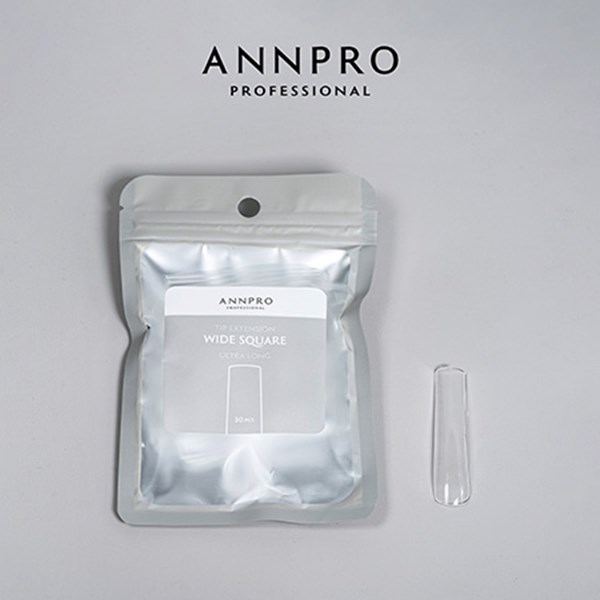 ANNPRO チップイクステンション ワイドスクエア ウルトラロング #8