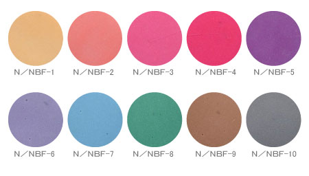 ネイルアクリル ミラージュ Mirage カラーパウダー N／NBF 10色セット