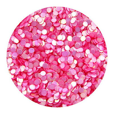 ネイルアート ラメ ホログラム グリッター erikonail エリコネイル JC ERI-204 丸パステルパールピンク..