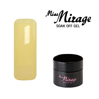 乐天商城 - ジェルネイル カラージェル ミス ミラージュ Mirage ソークオフジェル S19S 2.5g