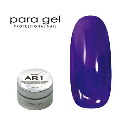 ジェルネイル カラージェル パラジェル para gel アートカラージェル AR15 バイオレット