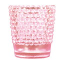 ホビネルグラス コーラルピンク(ガラス容器)