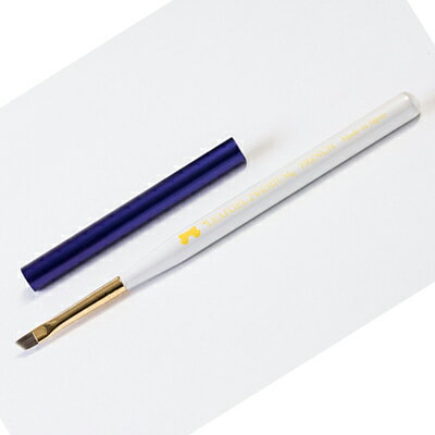 ネイルブラシ ジェルブラシ リーフジェル プレミアム ジェルブラシ フレンチII（キャップ付き）