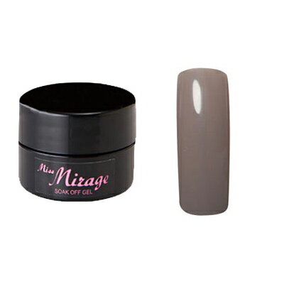 ジェルネイル カラージェル ミス ミラージュ ソークオフジェル NM62S 2．5g