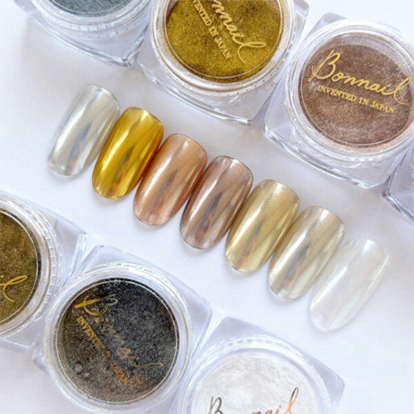 ネイルパーツ ミラーパウダー Bonnail ボンネイル リッチシャインパウダー #07 シ...