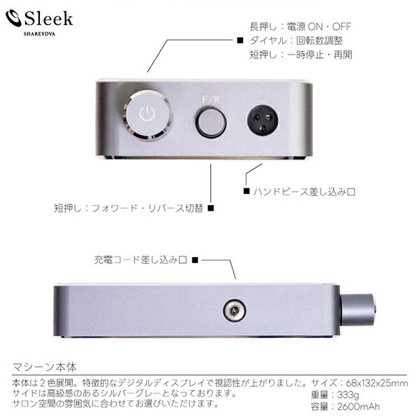 SHAREYDVA �����ɥ� �ͥ���ޥ����� Sleek �ۥ磻��