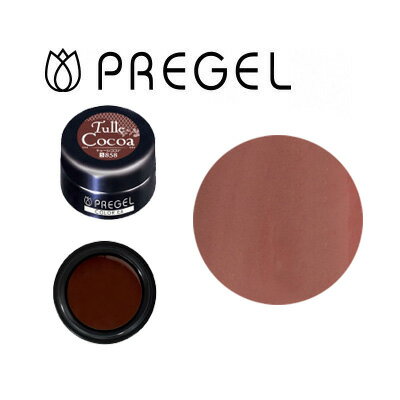 ジェルネイル カラージェル プリジェル　カラーEX　チュールココア　PG-CE858　3g