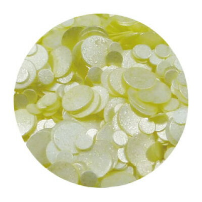 【11/1限定 ポイント5倍】ネイルパーツ ラメ ホログラム グリッター B．N．　ジュエリーコレクション　JC-4　パステルイエロー