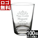 【100個まとめて注文】【¥1950/1個(税抜)】【ロゴ入れ無料】【在庫/納期 要お問い合わせ】卒業 卒団 部活 周年記念名入れ 【名入れ彫刻】グラス《AXク...