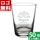 【50個まとめて注文】【¥2200/1個(税抜)】【ロゴ入れ無料】【在庫/納期 要お問い合わせ】卒業 卒団 部活 周年記念名入れ 【名入れ彫刻】グラス《AXクー...