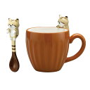 わいるどにゃんず わいるどマグ&スプーン スナネコ ギフト 猫グッズ かわいい 雑貨 癒し クリスマス 記念品 プレゼント ホワイトデー 彼氏 彼女 カップル 誕生日 父の日 母の日 誕生日 夫婦 結婚祝い 内祝い 引っ越し祝い 敬老の日 還暦祝い 長寿