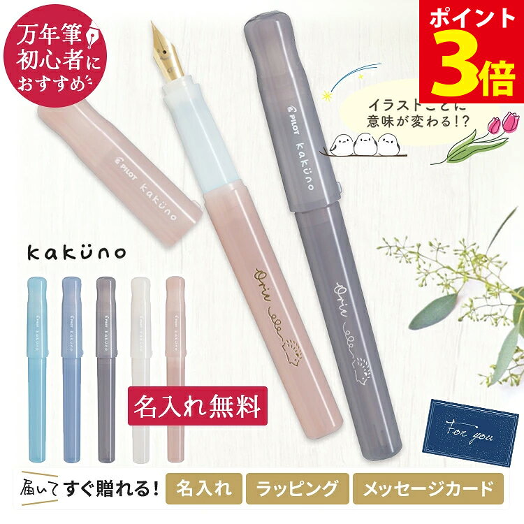 kakuno パイロット 万年筆 カクノ まどろみカラー PILOT かわいい おしゃれ 初心者…