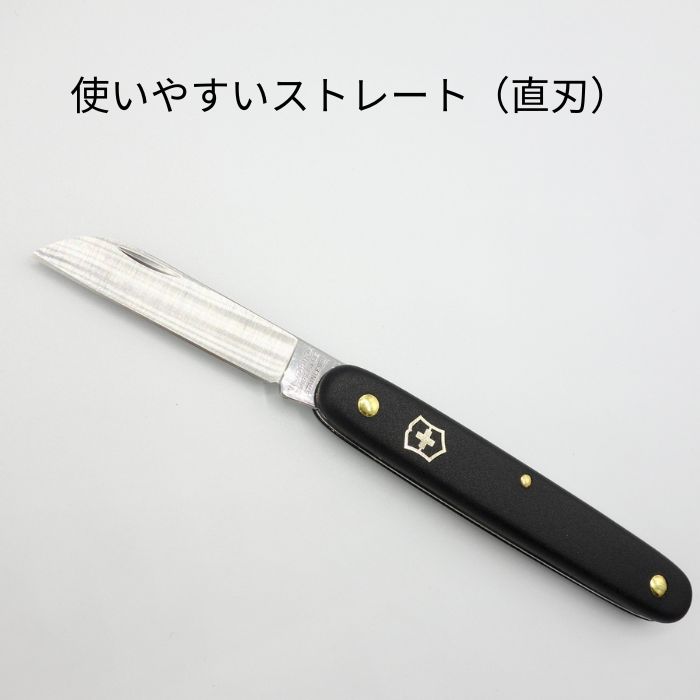 ナイロ 楽天市場店のフローリストナイフ ストレート (直刃） 全6色 スイス製 フローリスト ナイフ 園芸 花 花ナイフ ガーデニング フラワーアレンジメント 花用ナイフ｜アングル3