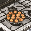 おやつDEっSE2 ふっ素加工たこ焼器14穴 D-6535
