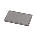 スキット 珪藻土水切りプレート28.5×20.5cm ブラック HB-5317(3)