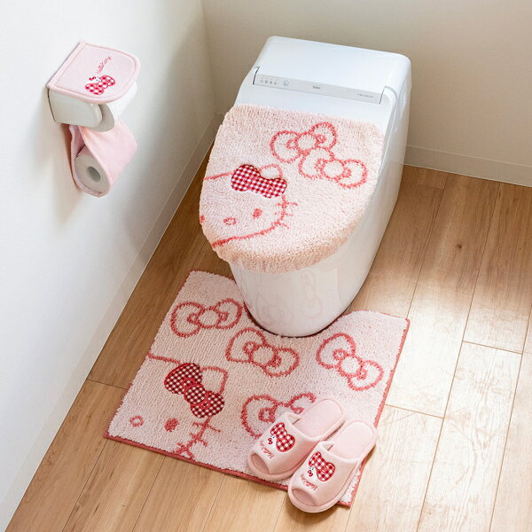 サンリオシュシュ トイレマット 55×60cm キティ クロミ
