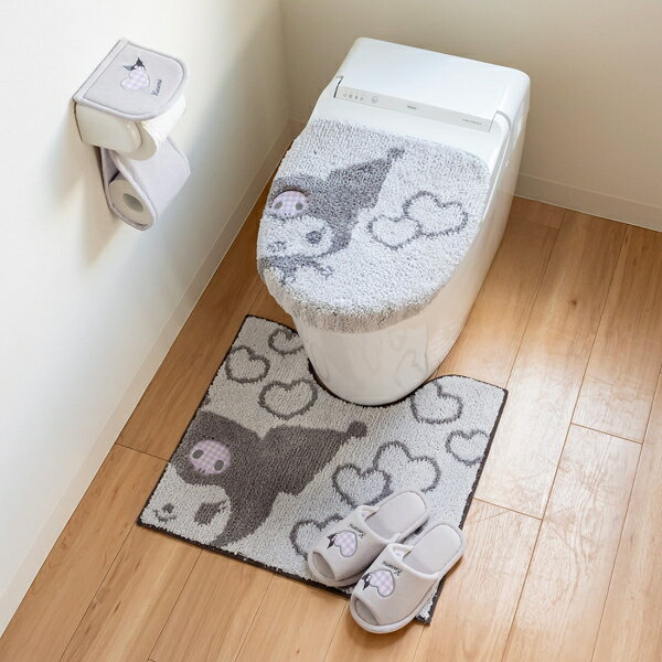 サンリオシュシュ トイレマット 55×60cm キティ クロミ