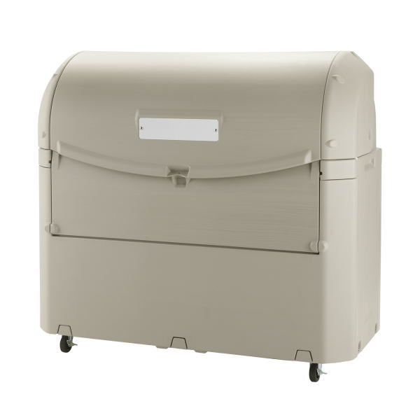 【メーカー直送】ゴミ箱 屋外 ダストボックス ワイドペールST 1000(キャスター付き)【北海道、沖縄、離島への配送不可】