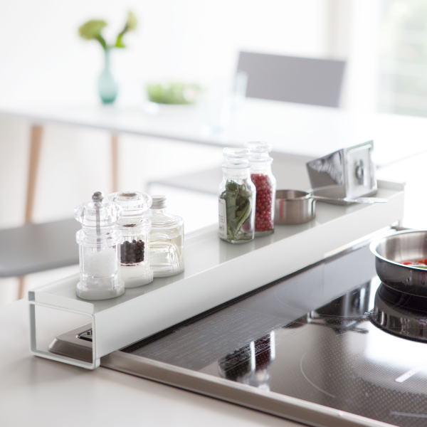 tower 棚付き伸縮排気口カバー タワー ホワイト