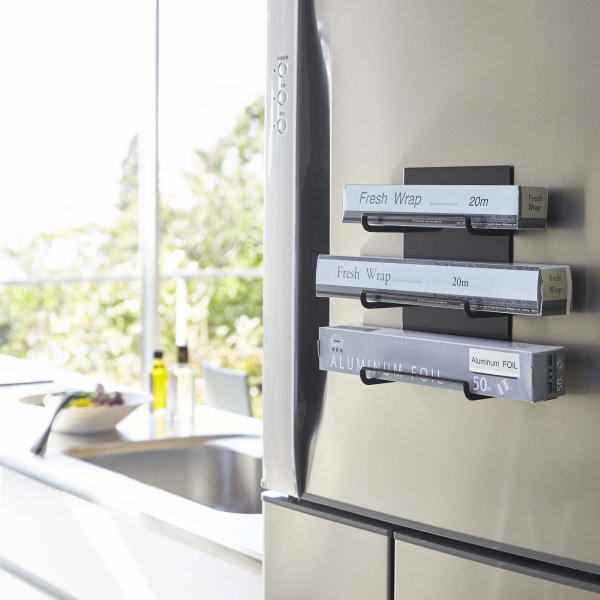 tower マグネットラップホルダー3段 タワー ブラック