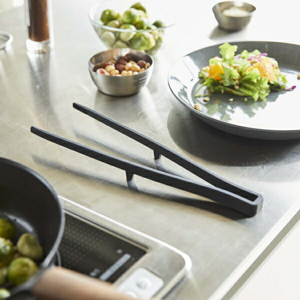 tower シリコーン菜箸トング タワー ブラック