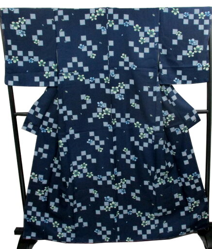 【新品】女袷 小紋(洗える着物) 【新品】女袷 小紋(洗える着物)