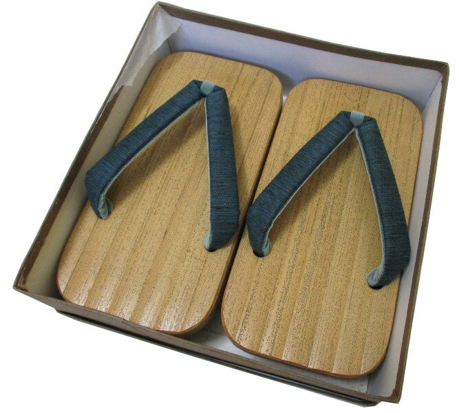 【新品】男物 表竹皮 桐下駄