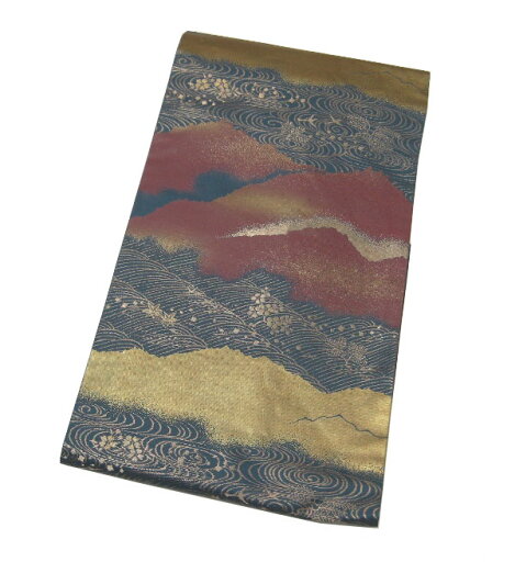 【中古】中古美品 九寸名古屋帯(正絹) 【中古】中古美品 九寸名古屋帯(正絹)