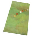 【中古】中古美品 訳あり 八寸名古屋帯(正絹)(4)