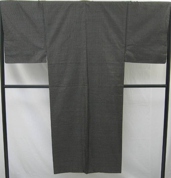 【中古】中古美品 訳あり 男物 本場大島紬 アンサンブル(正絹)