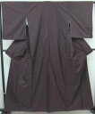 【中古】【新古品】訳あり 女袷 本場大島紬着物(正絹)