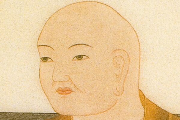 仏画色紙 弘法大師