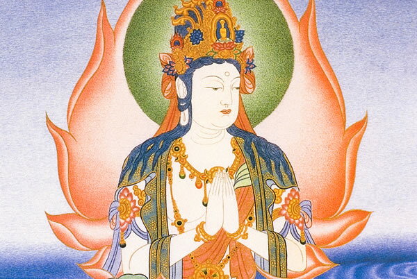 仏画色紙 午歳の守り本尊 勢至菩薩の紹介画像2