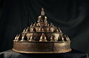 仏塔(ストゥーパ) 銅造彫金仕上げ