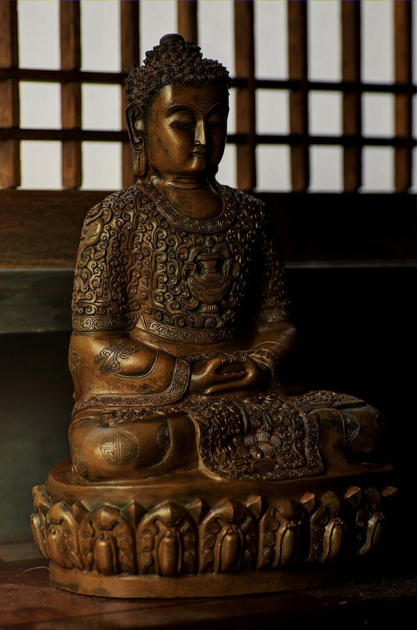 釈迦如来 銅製打ち出しの紹介画像2
