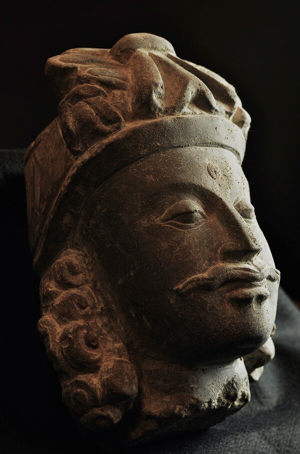 石仏 仏陀頭部(仏頭)