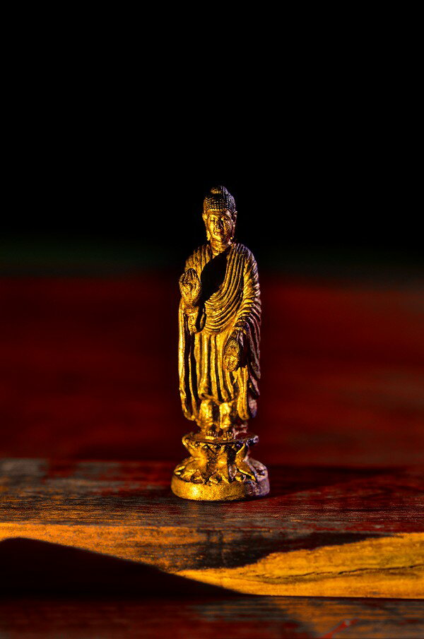 阿弥陀如来 金銅仏仕上げ