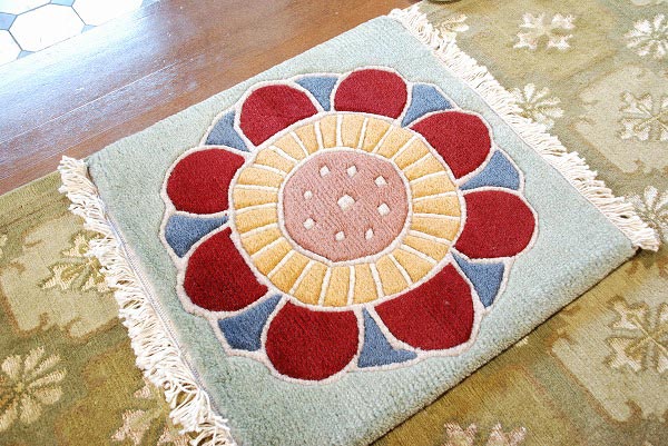 Rakuten - マンダラ絨毯「蓮華」