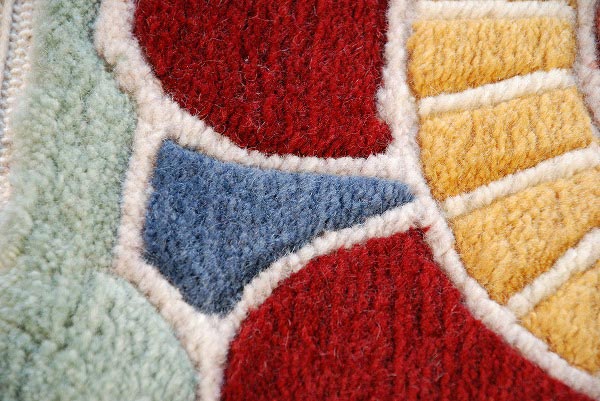 マンダラ絨毯「蓮華」の紹介画像3