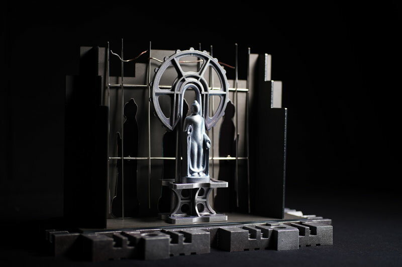 一切如来 銀の仏壇