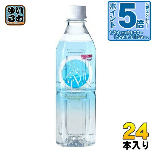 〔エントリーでポイント5倍！〕 白山 白山命水 500ml ペットボトル 24本入 ウォーター 水 天然